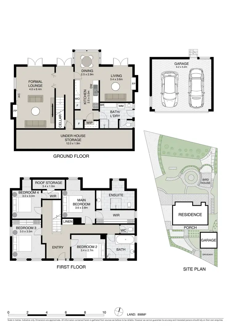 Floorplan of Homely house listing, 16 Summerhill Terrace, Highton VIC 3216