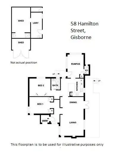 Floorplan of Homely house listing, 58 Hamilton Street, Gisborne VIC 3437
