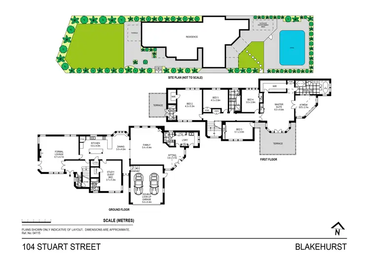 Floorplan of Homely house listing, 104 Stuart Street, Blakehurst NSW 2221