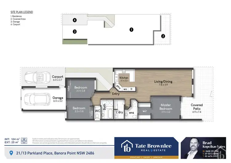 Floorplan of Homely villa listing, 21/13 Parkland Place, Banora Point NSW 2486