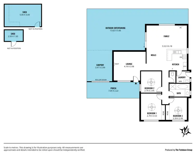Floorplan of Homely house listing, 4 Buffalo Court, Huntfield Heights SA 5163