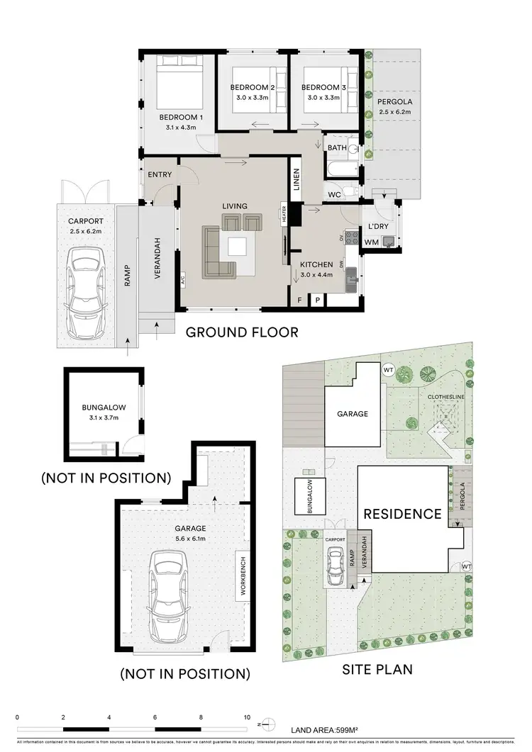 Floorplan of Homely house listing, 64 Ontario Avenue, Corio VIC 3214