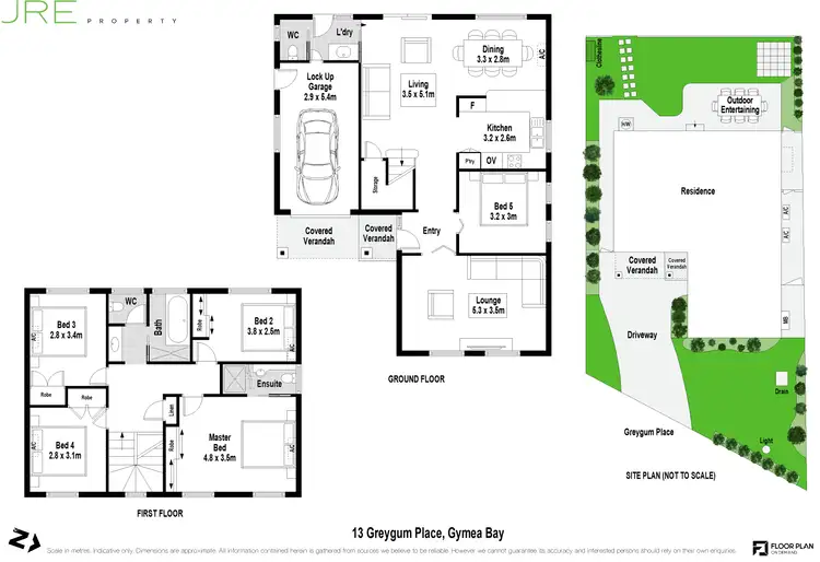 Floorplan of Homely house listing, 13 Greygum Place, Gymea Bay NSW 2227
