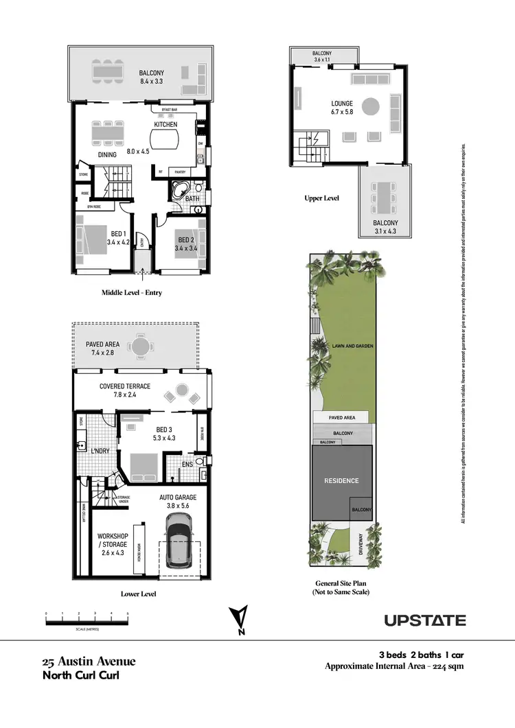 Floorplan of Homely house listing, 25 Austin Avenue, North Curl Curl NSW 2099