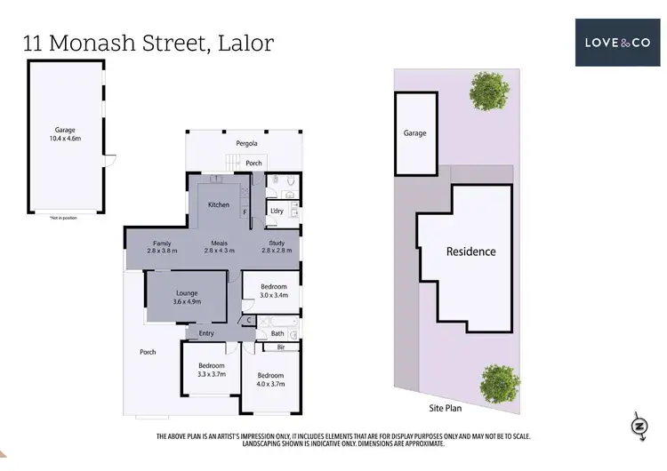 Floorplan of Homely house listing, 11 Monash Street, Lalor VIC 3075