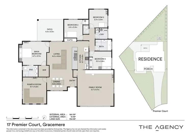 Floorplan of Homely house listing, 17 Premier Court, Gracemere QLD 4702