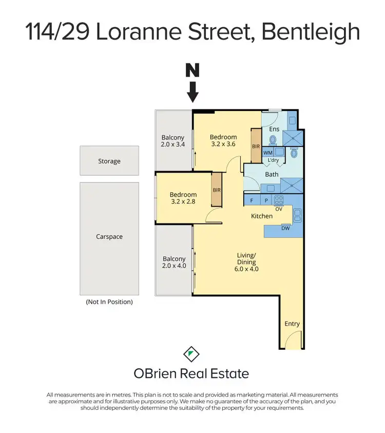 Floorplan of Homely apartment listing, 114/29 Loranne Street, Bentleigh VIC 3204