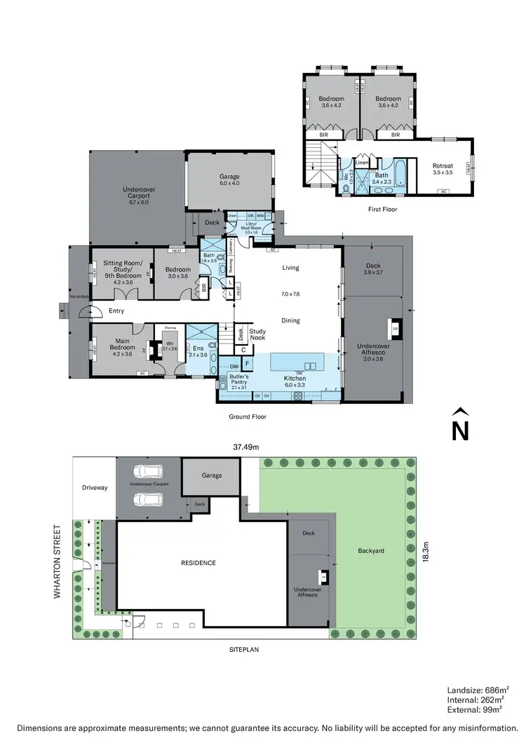 Floorplan of Homely house listing, 27 Wharton Street, Surrey Hills VIC 3127