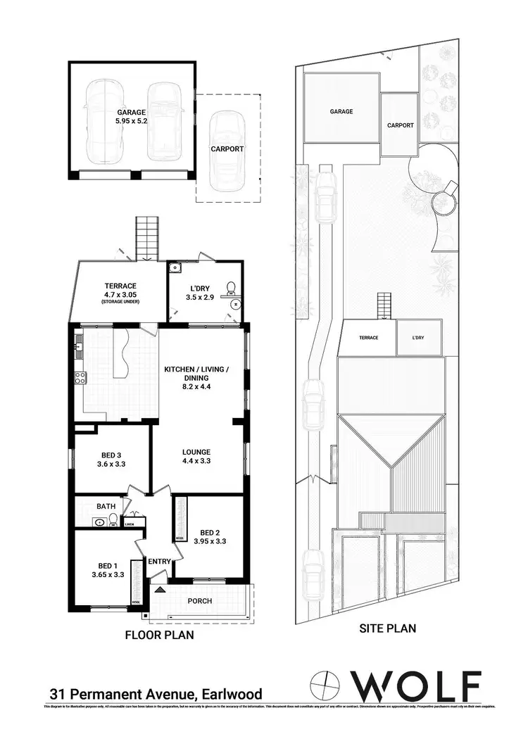 Floorplan of Homely house listing, 31 Permanent Avenue, Earlwood NSW 2206