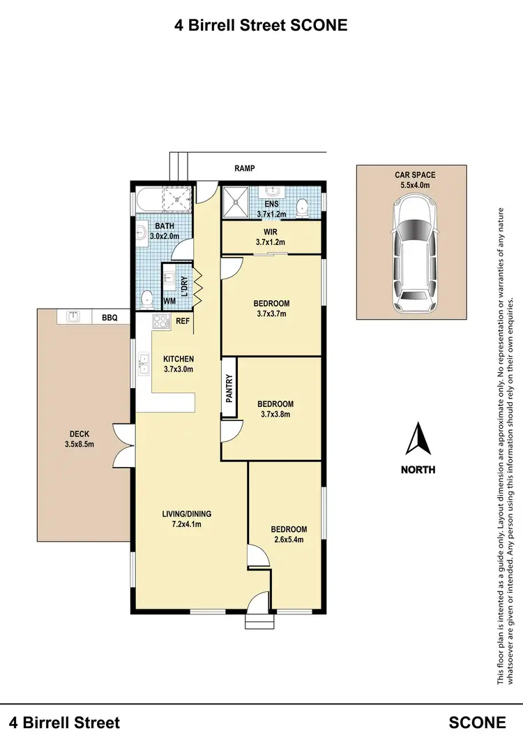 Floorplan of Homely house listing, 4 Birrell Street, Scone NSW 2337