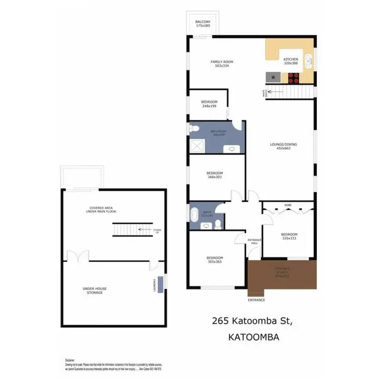 Floorplan of Homely house listing, 265 Katoomba Street, Katoomba NSW 2780