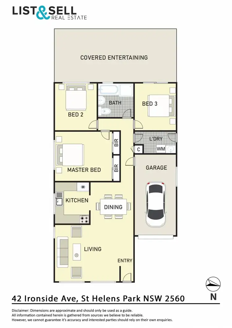 Floorplan of Homely house listing, 42 Ironside Avenue, St Helens Park NSW 2560