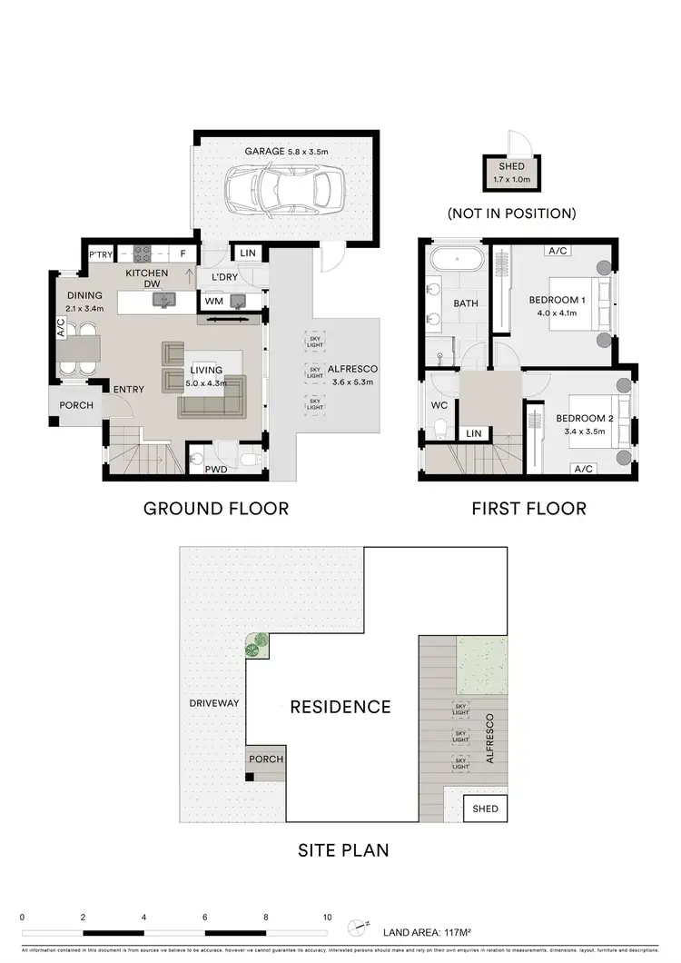 Floorplan of Homely townhouse listing, 3/20 George Street, Belmont VIC 3216