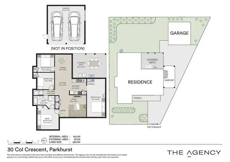 Floorplan of Homely house listing, 30 Col Crescent, Parkhurst QLD 4702