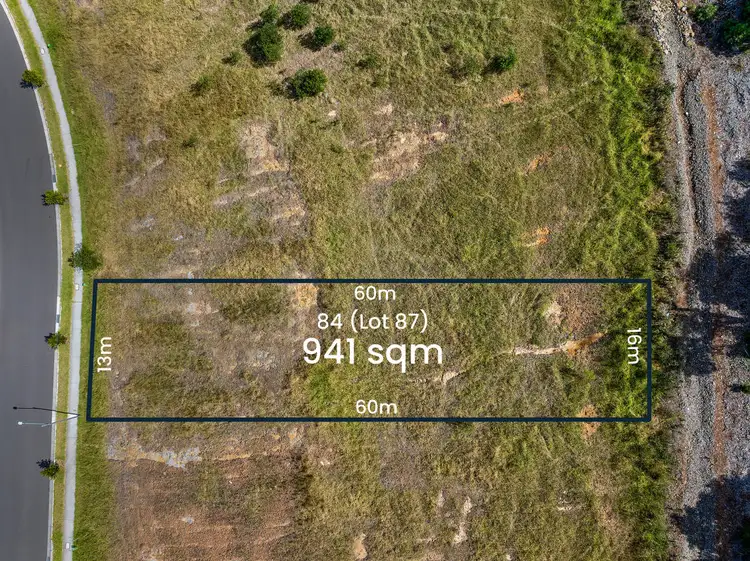 Floorplan of Homely land listing, 84 Araluen Terrace, Tullimbar NSW 2527