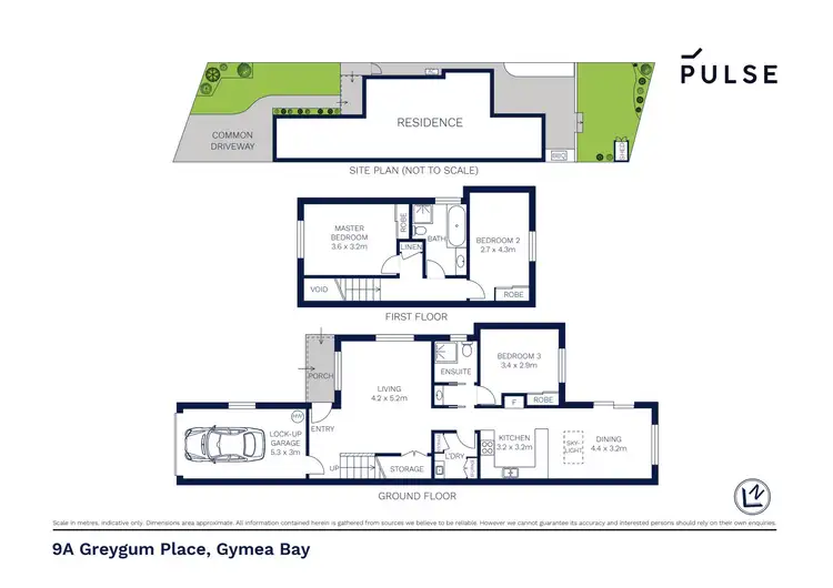 Floorplan of Homely semi-detached listing, 9A Greygum Place, Gymea Bay NSW 2227