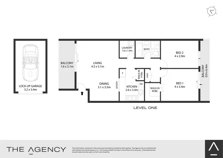 Floorplan of Homely unit listing, 3/263 Victoria Road, Drummoyne NSW 2047