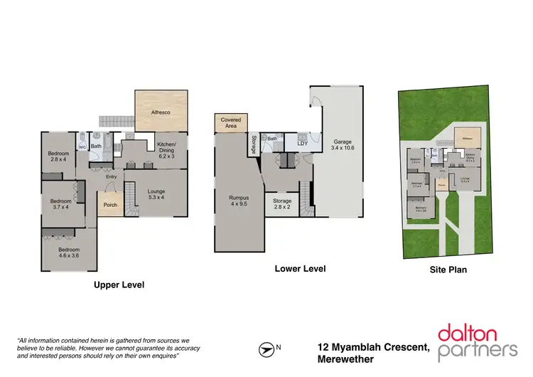 Floorplan of Homely house listing, 12 Myamblah Crescent, Merewether NSW 2291