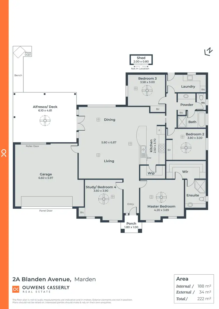 Floorplan of Homely house listing, 2A Blanden Avenue, Marden SA 5070
