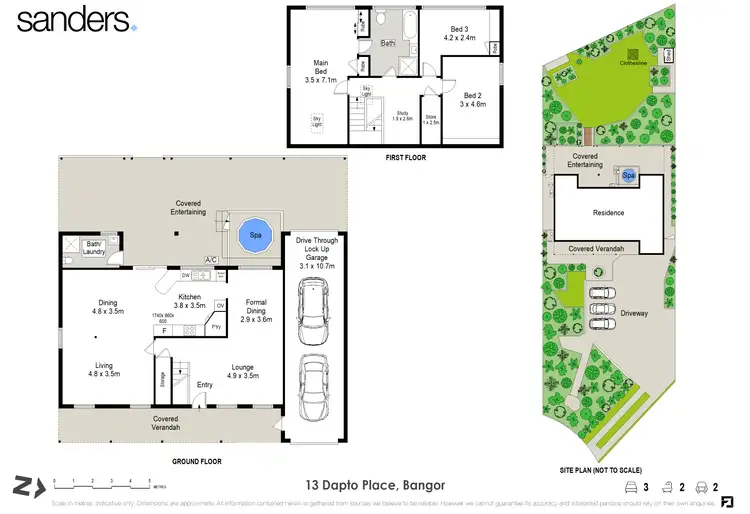 Floorplan of Homely house listing, 13 Dapto Place, Bangor NSW 2234