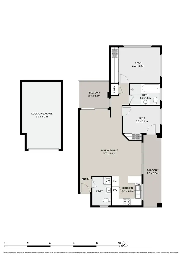 Floorplan of Homely apartment listing, 4/23-25 Oxford Street, Sutherland NSW 2232