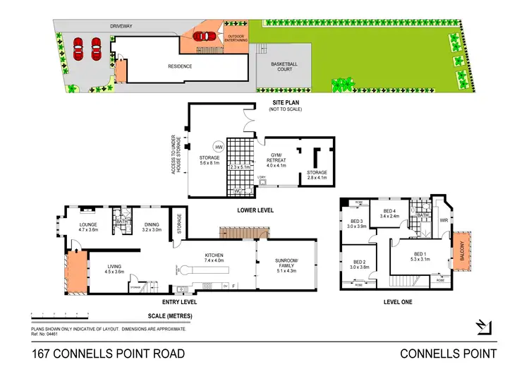 Floorplan of Homely house listing, 167 Connells Point Road, Connells Point NSW 2221