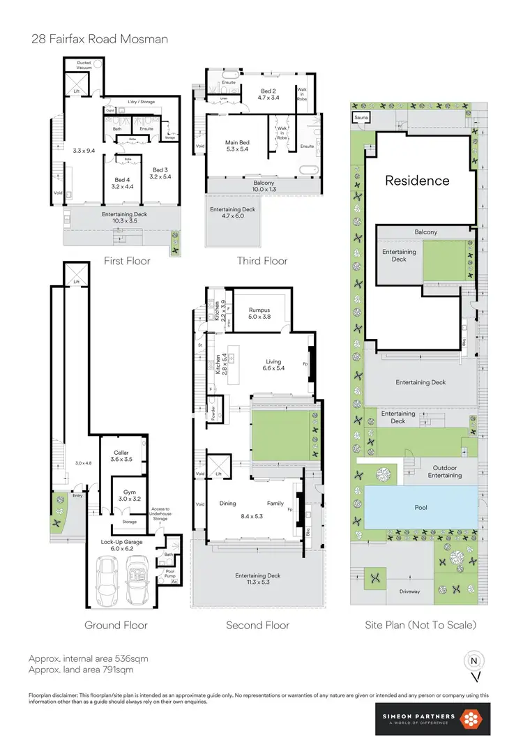 Floorplan of Homely house listing, 28 Fairfax Road, Mosman NSW 2088