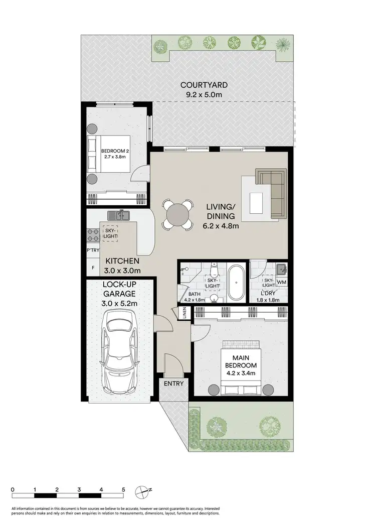 Floorplan of Homely villa listing, 2/39 Gordon Street, Brighton-Le-Sands NSW 2216