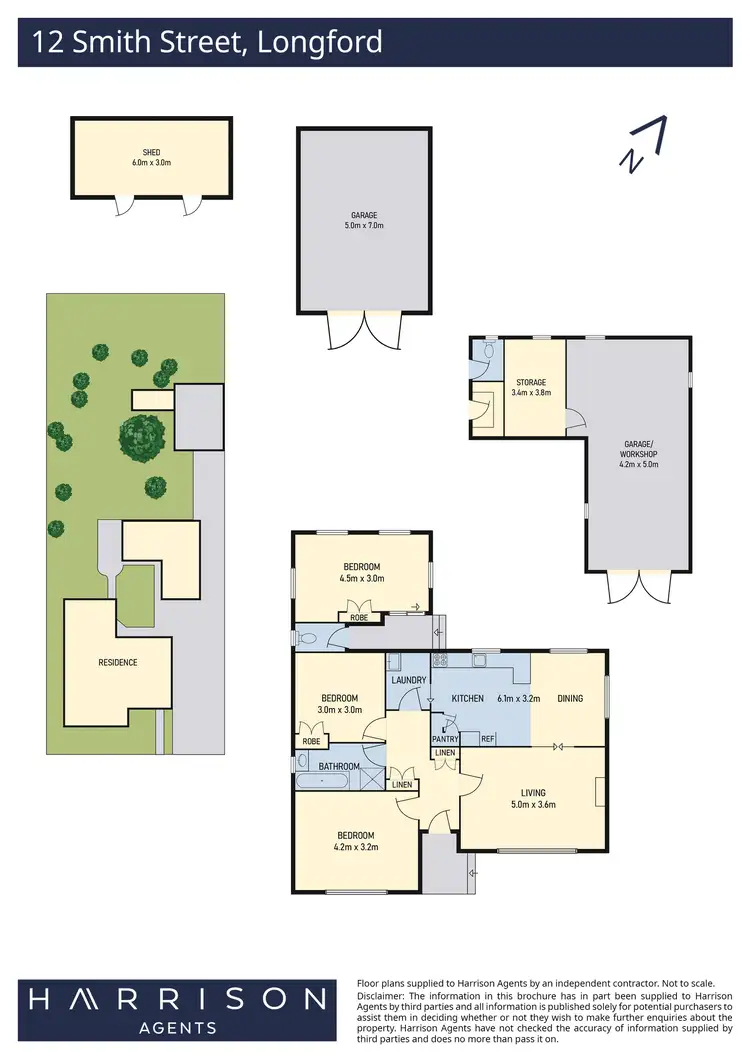 Floorplan of Homely house listing, 12 Smith Street, Longford TAS 7301