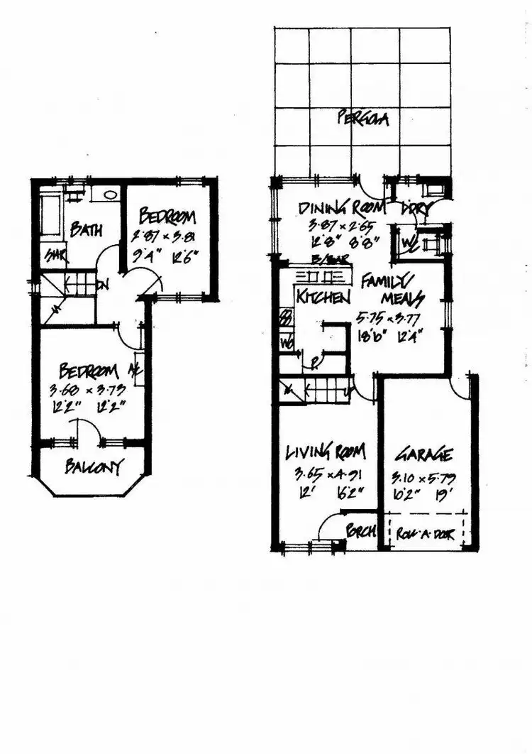 Floorplan of Homely townhouse listing, 4/3 Coronation Avenue, Campbelltown SA 5074