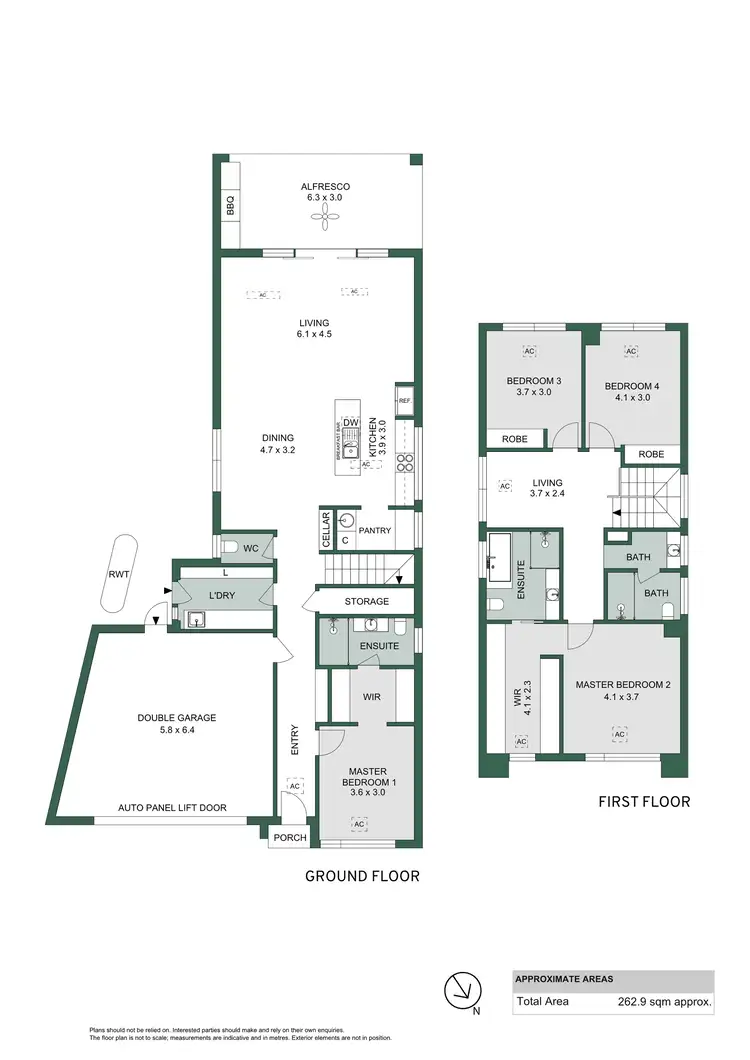 Floorplan of Homely house listing, 34B Broad Street, Marden SA 5070