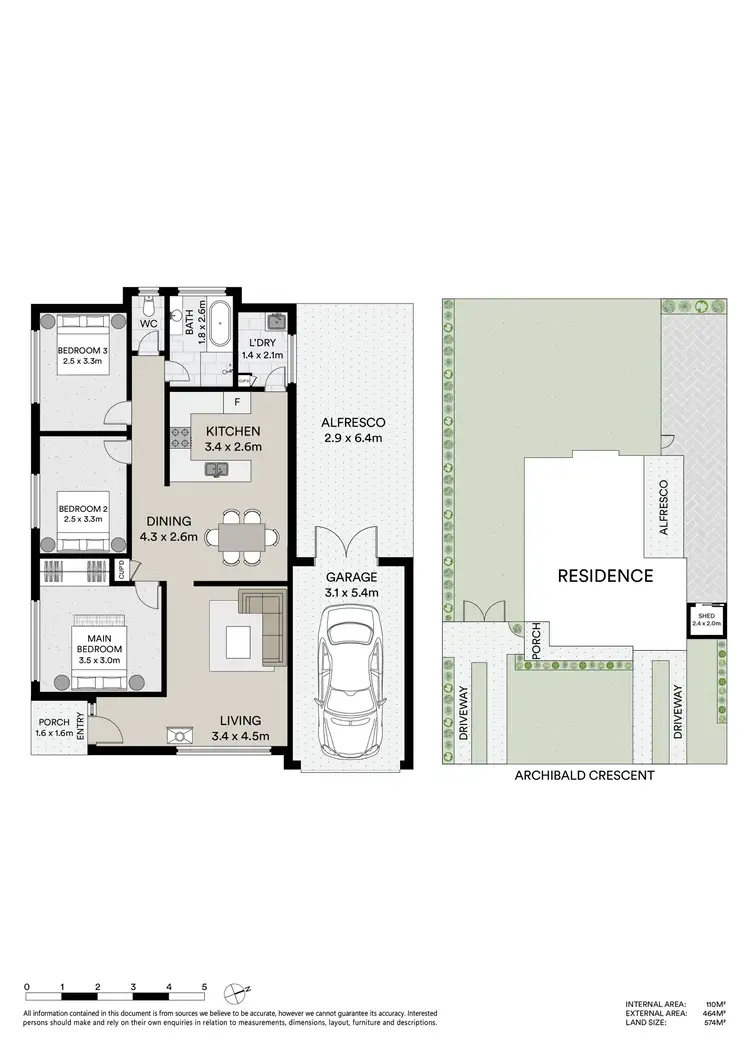 Floorplan of Homely house listing, 10 Archibald Crescent, Rosemeadow NSW 2560