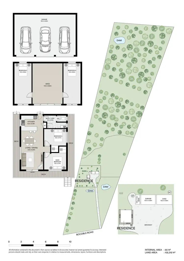 Floorplan of Homely rural property listing, 768 Bocoble Road, Mudgee NSW 2850