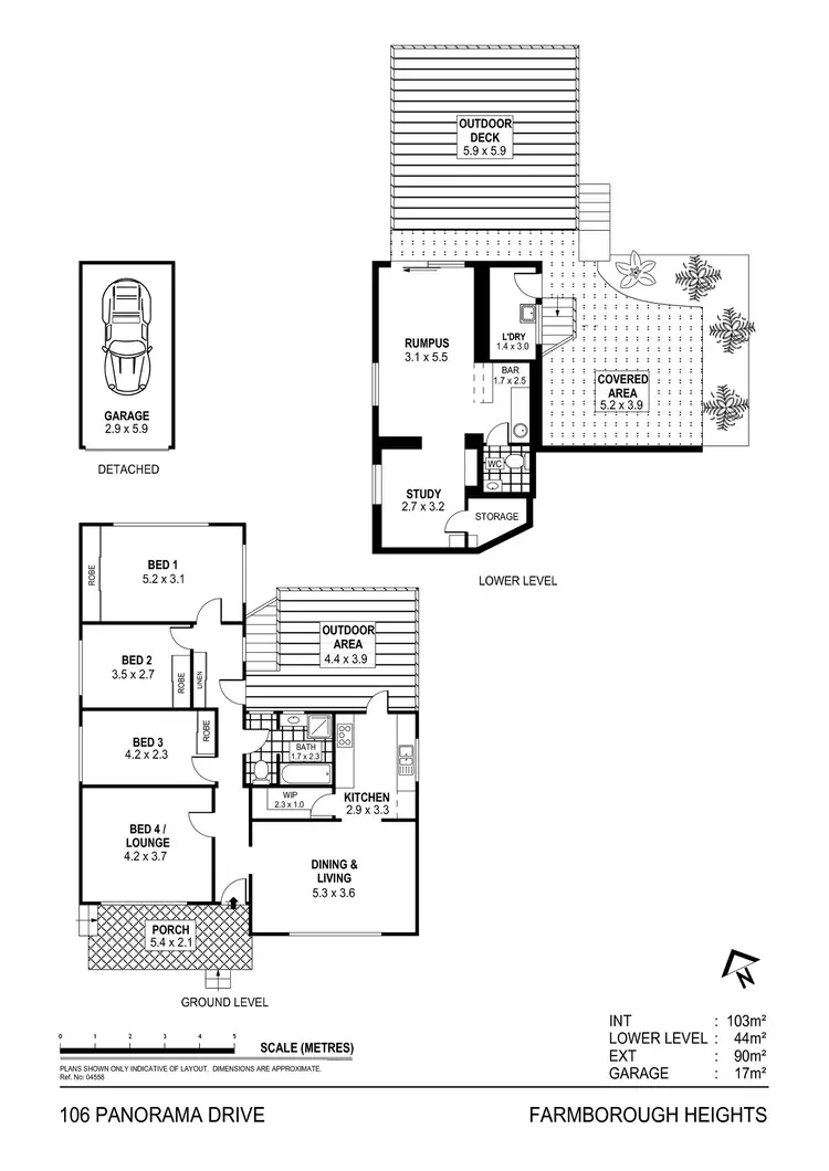 Floorplan of Homely house listing, 106 Panorama Drive, Farmborough Heights NSW 2526