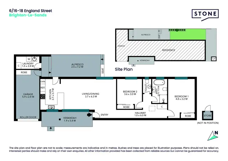 Floorplan of Homely villa listing, 6/16-18 England Street, Brighton-Le-Sands NSW 2216