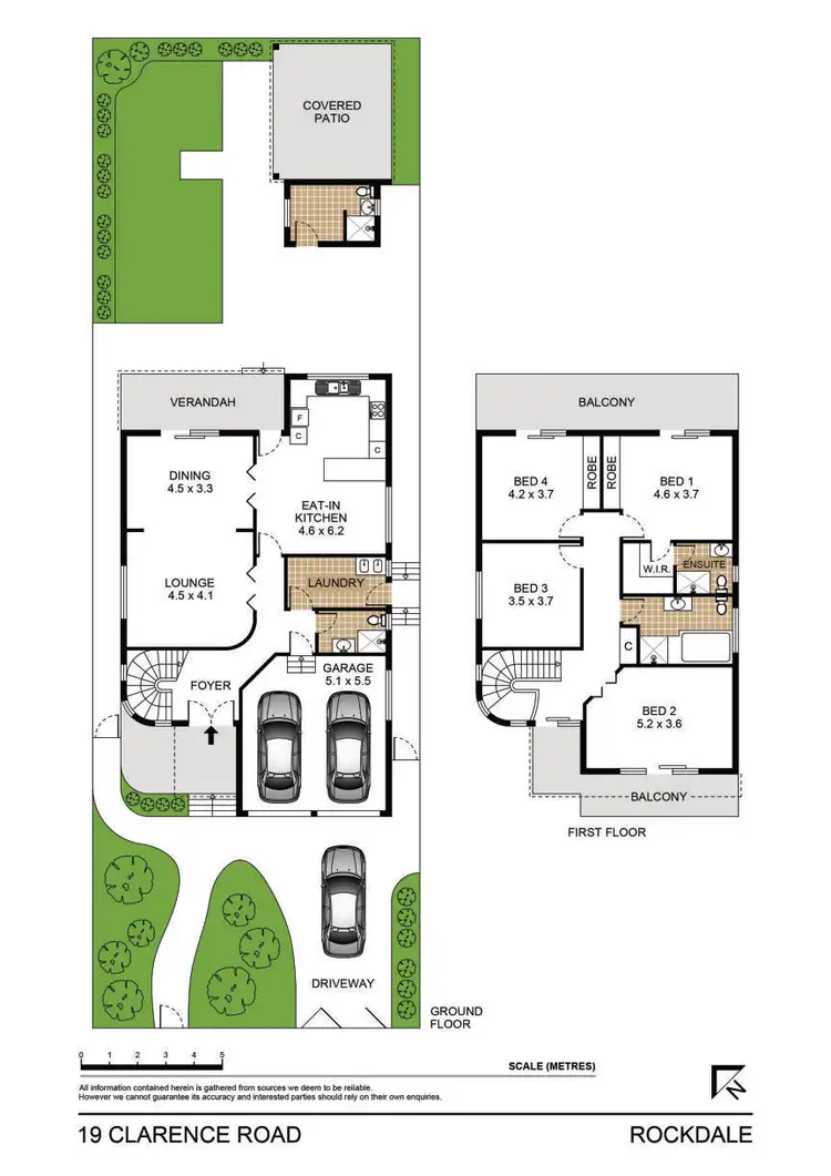 Floorplan of Homely house listing, 19 Clarence Road, Rockdale NSW 2216