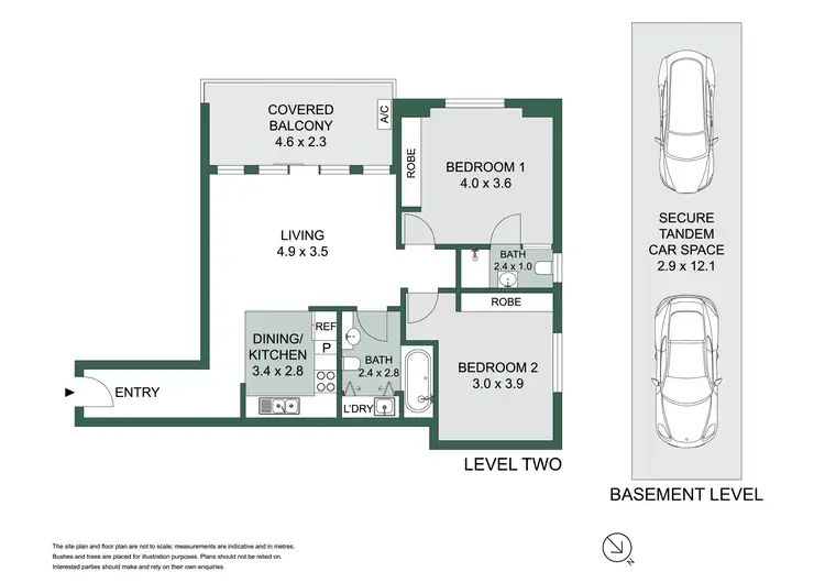 Floorplan of Homely unit listing, 18/19-23 Waine Street, Freshwater NSW 2096