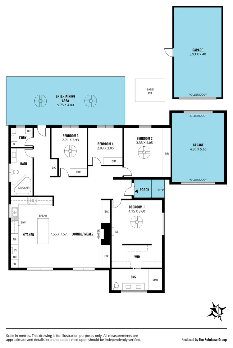 Floorplan of Homely house listing, 18 Barcelona Drive, Happy Valley SA 5159