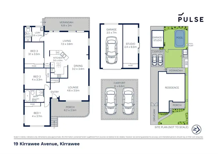 Floorplan of Homely house listing, 19 Kirrawee Avenue, Kirrawee NSW 2232