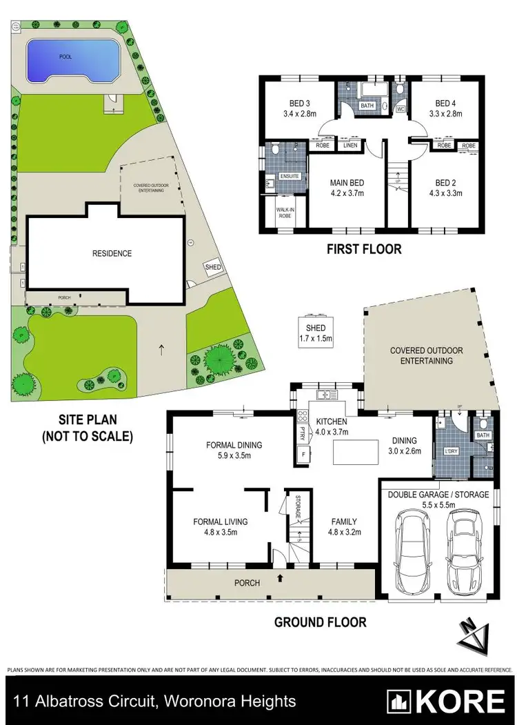 Floorplan of Homely house listing, 11 Albatross Circuit, Woronora Heights NSW 2233