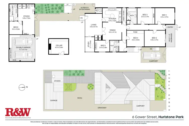 Floorplan of Homely house listing, 6 Gower Street, Hurlstone Park NSW 2193