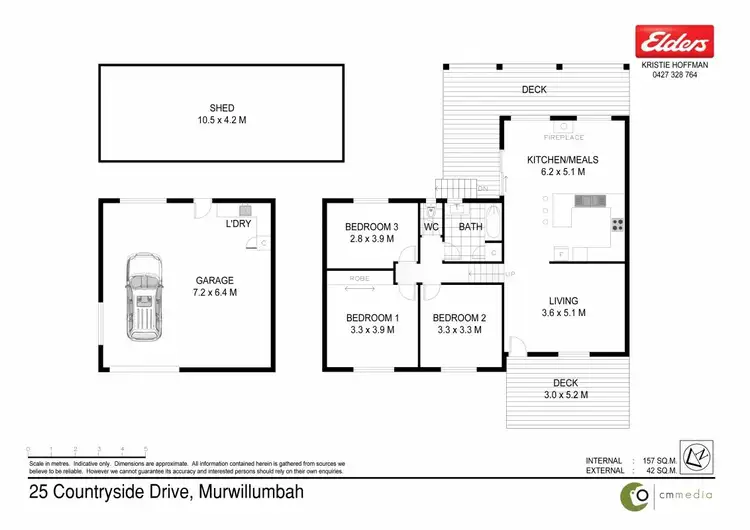 Floorplan of Homely house listing, 25 Countryside Drive, Murwillumbah NSW 2484
