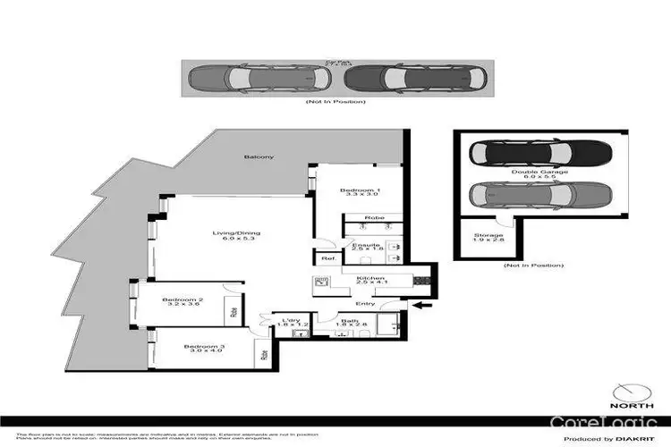 Floorplan of Homely apartment listing, Level 4/61/3-13 Bundarra Avenue, Wahroonga NSW 2076
