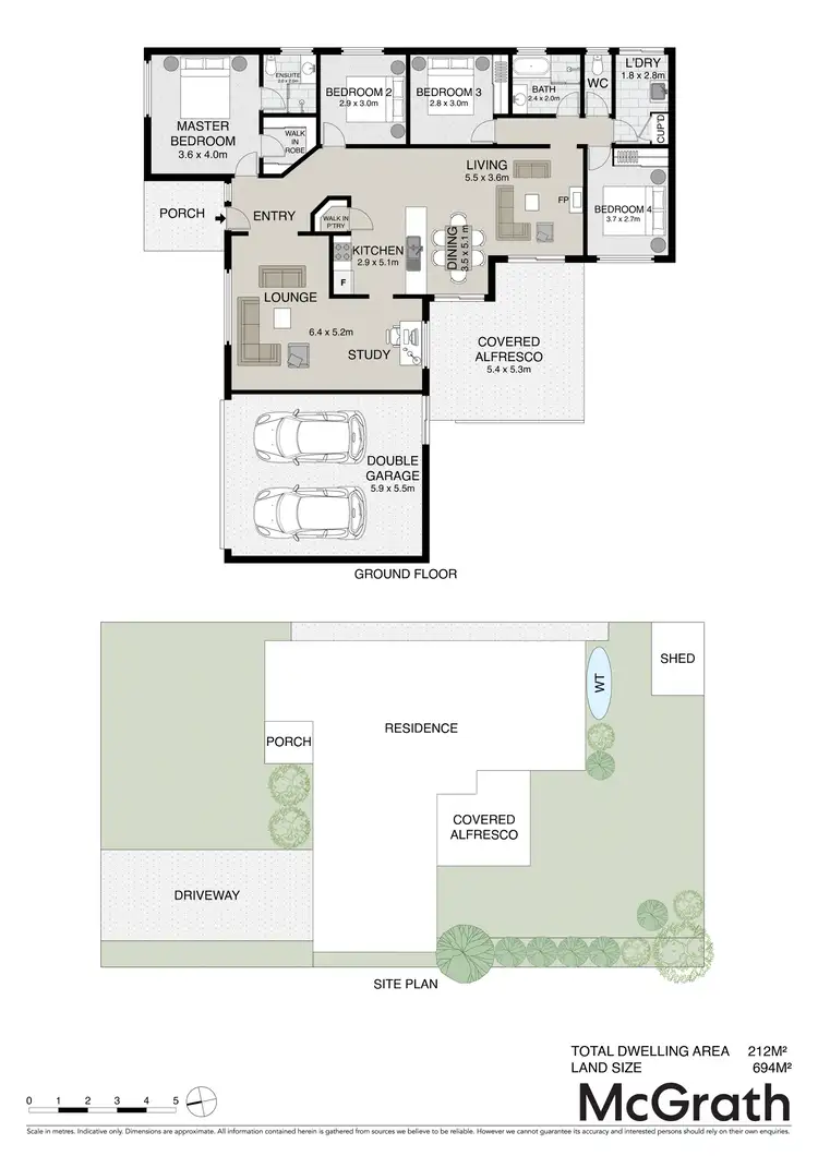 Floorplan of Homely house listing, 8 Sapphire Court, Beerwah QLD 4519