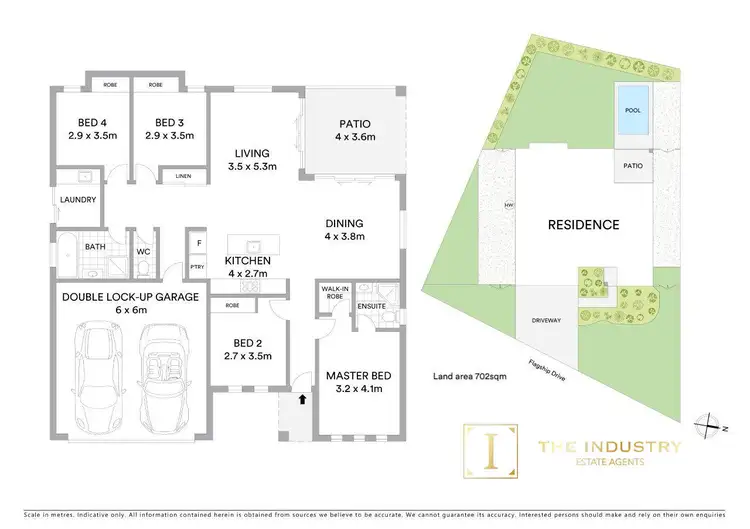 Floorplan of Homely house listing, 90A Flagship Drive, Trinity Beach QLD 4879