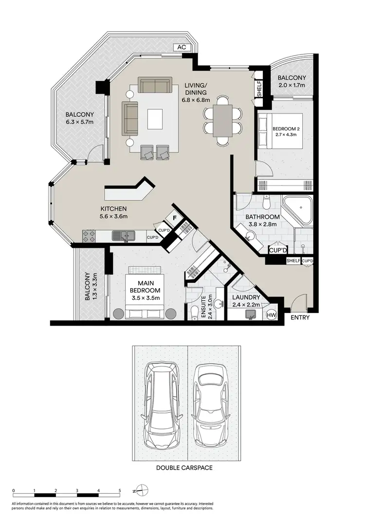 Floorplan of Homely apartment listing, 9E/36-42 Princess Street, Brighton-Le-Sands NSW 2216