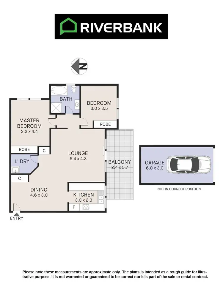Floorplan of Homely apartment listing, 6/47-49 Railway Street, Granville NSW 2142