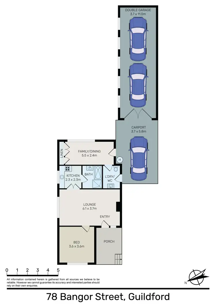 Floorplan of Homely house listing, 78 Bangor Street, Guildford NSW 2161