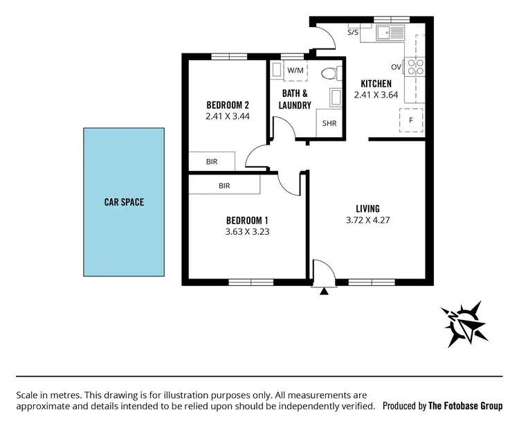 Floorplan of Homely unit listing, 3/127 Anzac Highway, Kurralta Park SA 5037