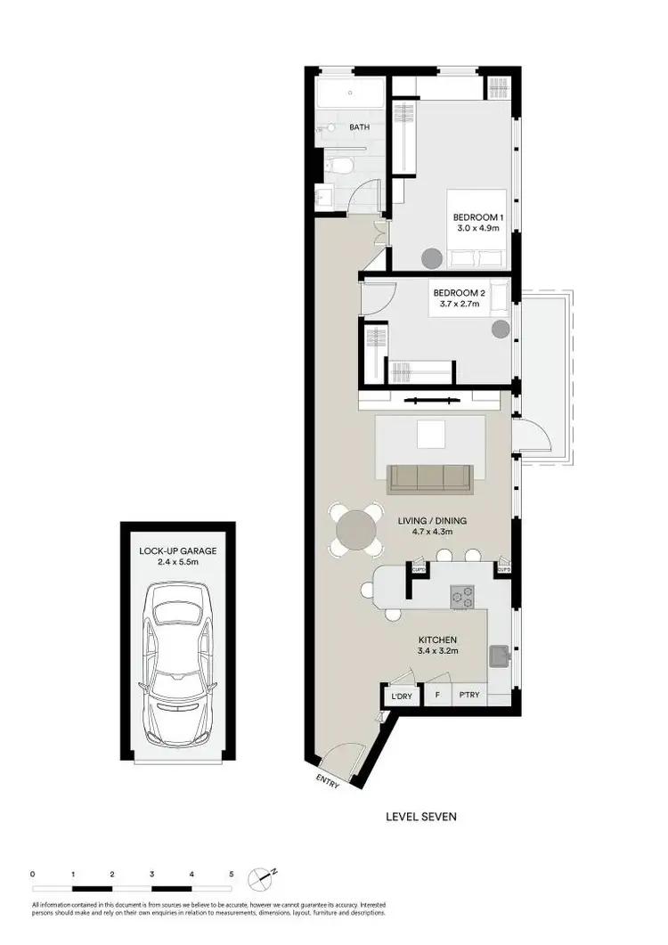 Floorplan of Homely apartment listing, 38/105a Darling Point Road, Darling Point NSW 2027
